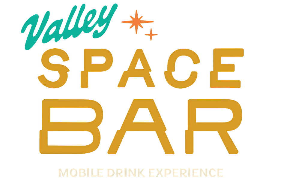 Valley Space Bar mobile drink experience logo.